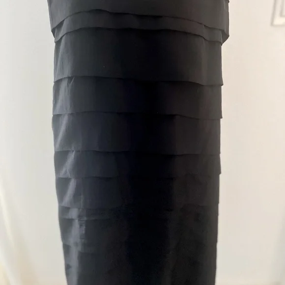 Eileen Fisher silk Elegant Black Sleeveless Dress - Picture 2 of 5